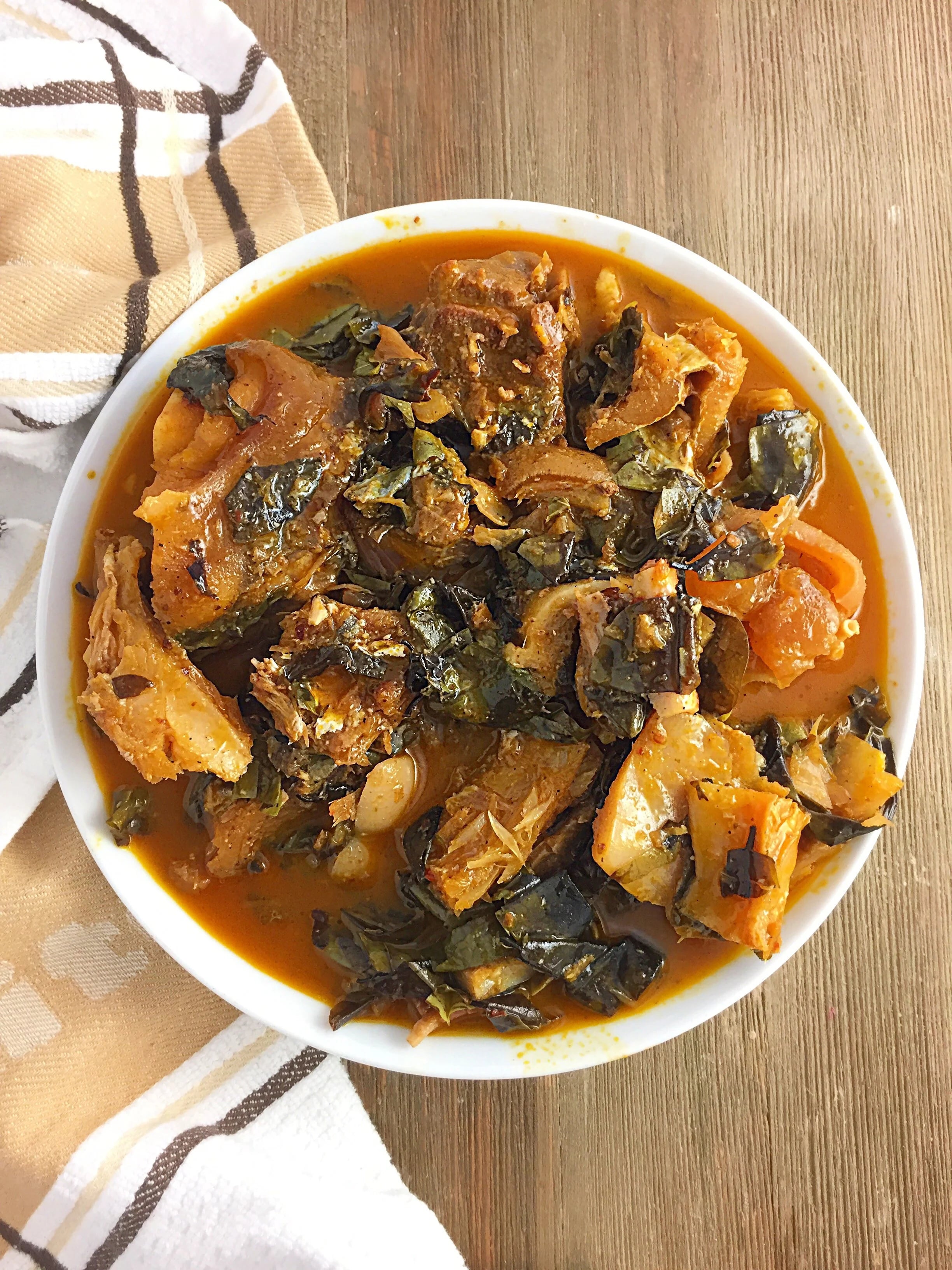 Oha (Uha) Soup