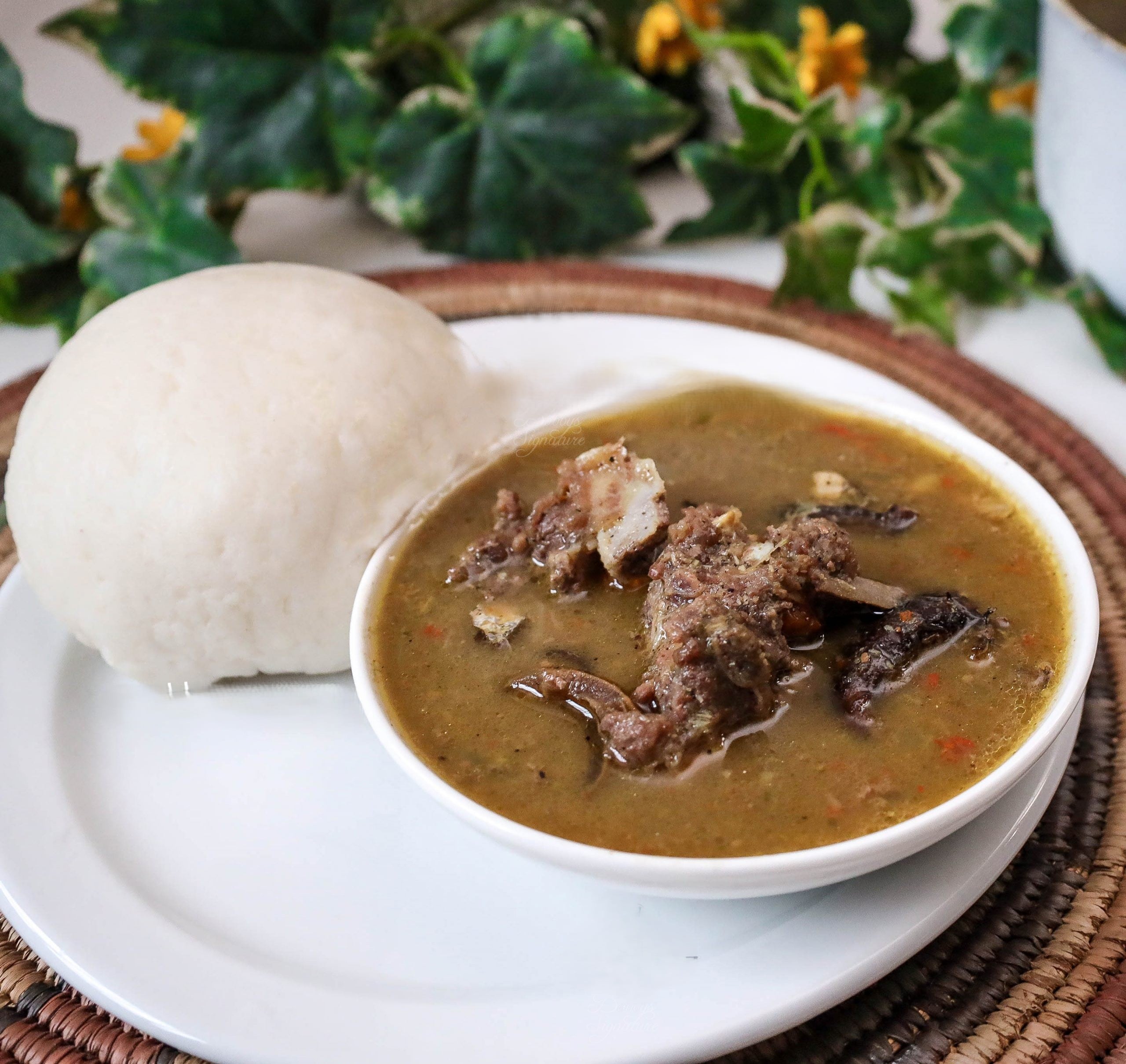 Northern Dry Okro Soup
