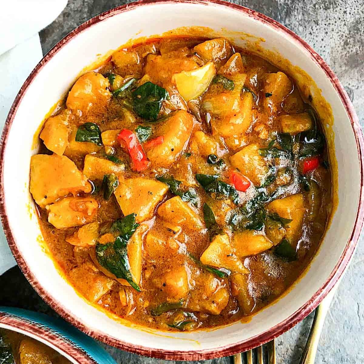 Unripe Plantain Porridge